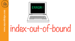 thumb indexoutofbound error
