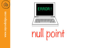 thumb null point error