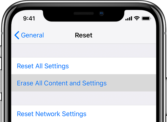 How to Factory Reset iPhone or iPad - MyCodeTips