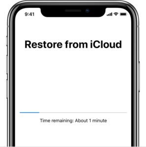 restore iphone