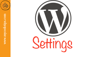 WordPress Settings Panel