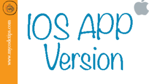 build-version-ios-app-version